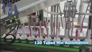 TF-120 금속 튜브 충진 및 밀봉 기계
