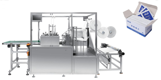 기계 소독 닦기, 작은 패키징 물티슈 곤포기를 싸는 알코올 패드 물티슈