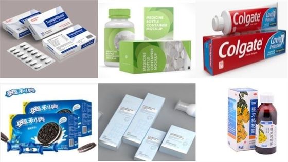 AISI304 자동 카터닝 기계 120 박스 / 민 엔케이싱