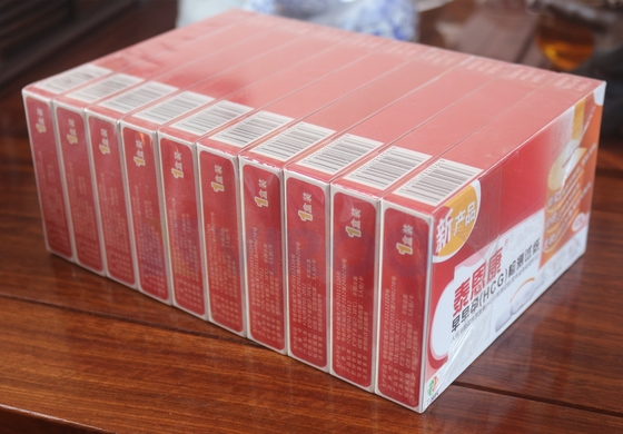 자동 PVC 봅프는 담배 셀로판 포장 기계를 촬영합니다