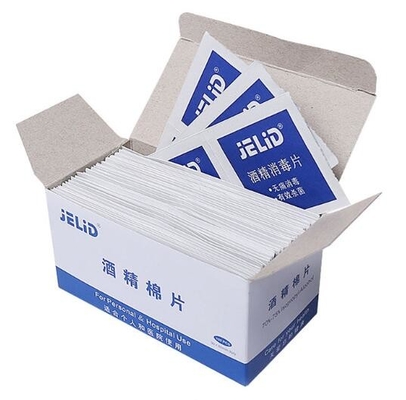 의학적인 47*50mm 알코올 패드 곤포기 1000 PC / 민 자동장치