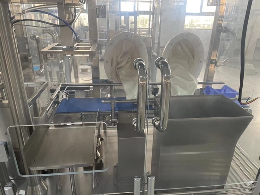 치아 카트리지 액정 겔을 위해 사전에 채운 기계 주사기를 충전하는 자동 미리채워진 주사기