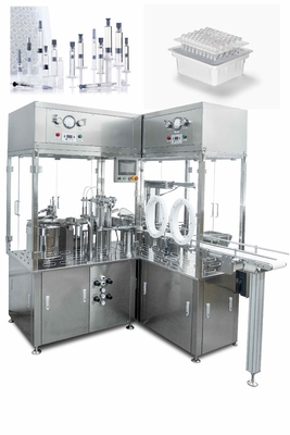 0.5-10ML, 정확도 ±1-2%, 1200-1600p/h, 380V/220V 50-60Hz를 위한 자동 미리채워진 주사기 충전기