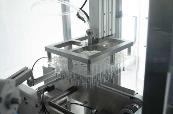 PLC 제어 스테인리스 스틸 선충장 주사기 필러