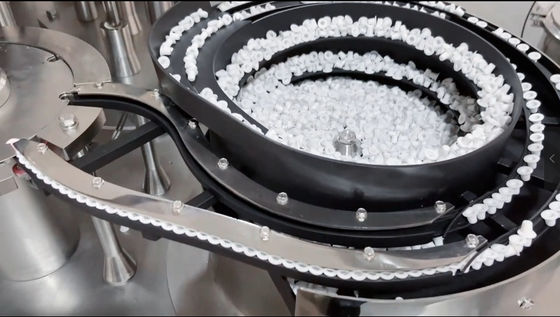 미리채워진 주사기 충진과 플러깅 머신