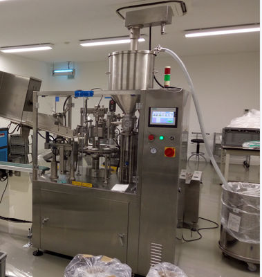 부드러운 플라스틱 튜브 충전 밀폐 기계