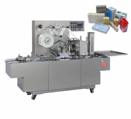Three Dimensional VCD Tapes Film Wrapping Machine 10pcs/Min