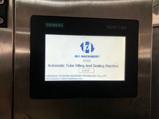 자동 부드러운 플라스틱 튜브 충진과 기계 실링 알루미늄 미용 크림 튜브 치약 튜브 충전기