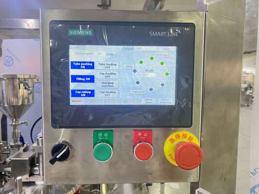 Automatic Plastic Syringe Filling and Plugging Machine for Liquid and Gel