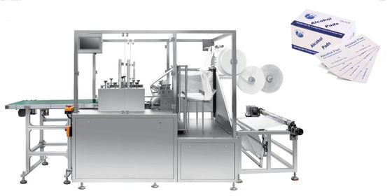 물티슈를 새롭게 하는 고속도 자동 알코올 스웝 곤포기